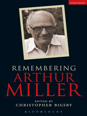 cover image of Remembering Arthur Miller